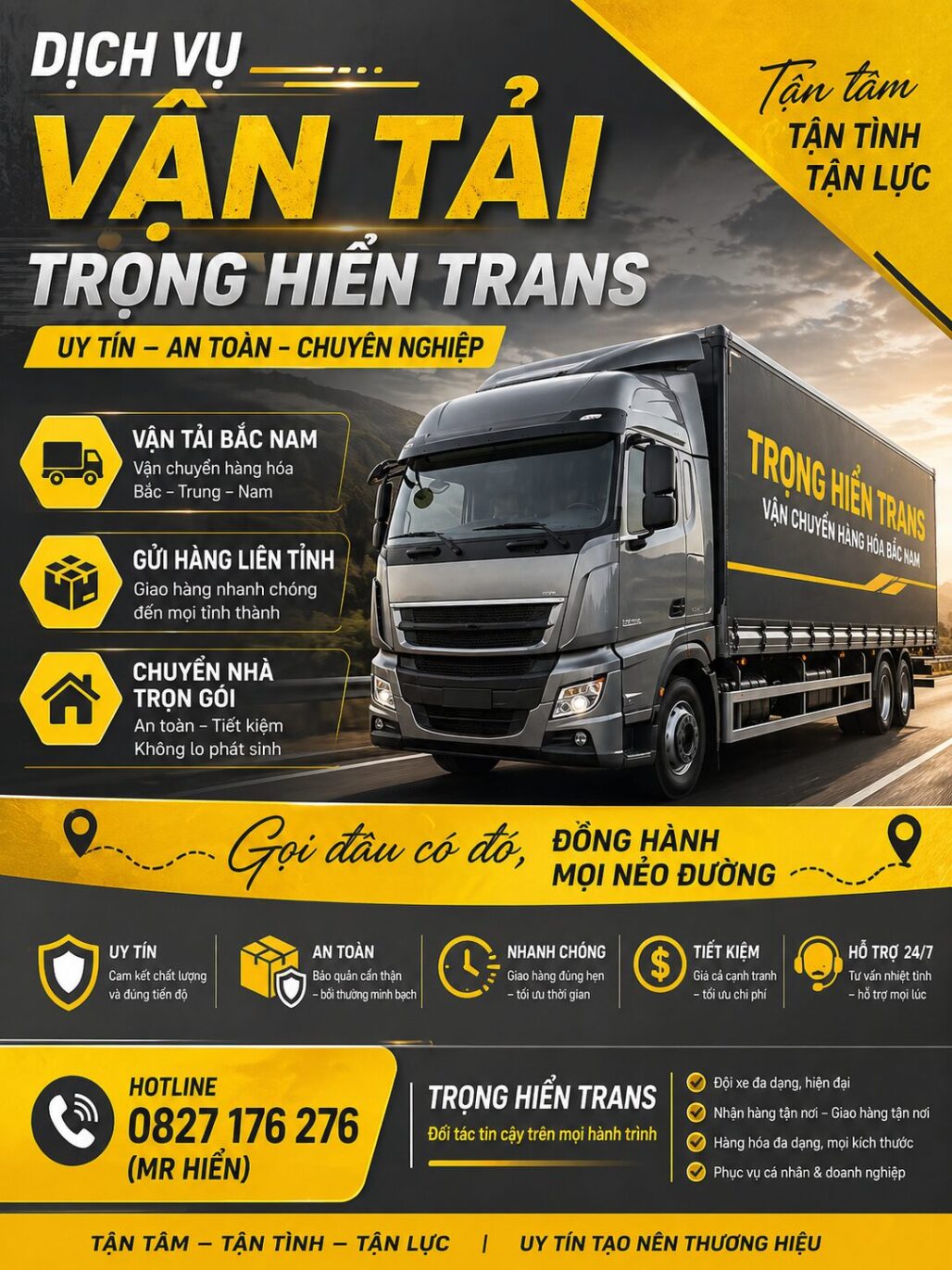 Dịch vụ vận chuyển gửi hàng Kon Tum đi Quảng Nam