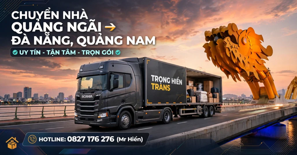 chuyển nhà Quảng Ngãi đi Quảng Nam