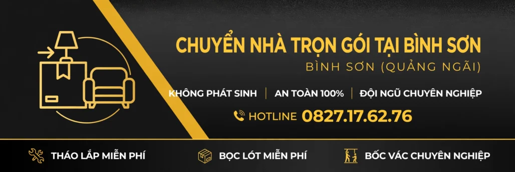 chuyển nhà trọn gói tại Bình Sơn