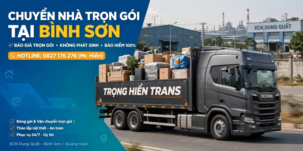 dịch vụ chuyển nhà Bình Sơn
