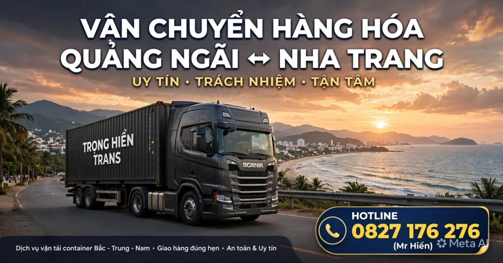 chành xe Quảng Ngãi Nha Trang