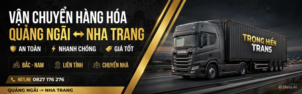 vận chuyển hàng Quảng Ngãi đi Nha Trang
