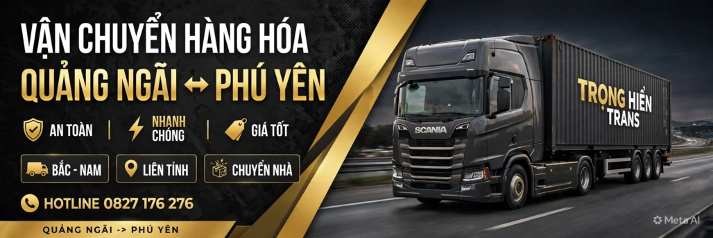 gửi hàng Quảng Ngãi đi Phú Yên