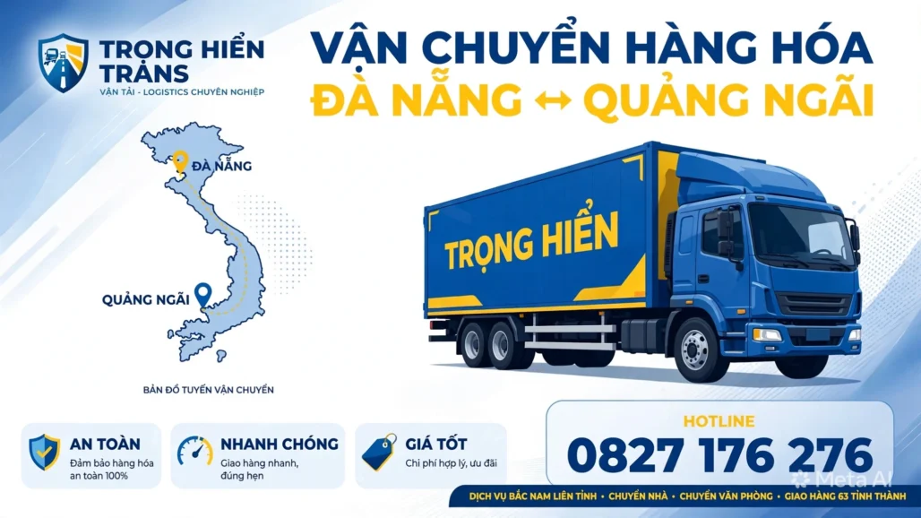 chành xe Đà Nẵng đi Quảng Ngãi