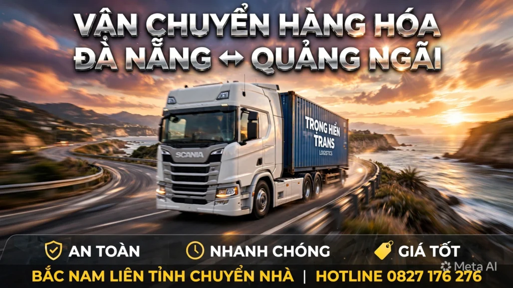 vận chuyển hàng Đà Nẵng đi Quảng Ngãi