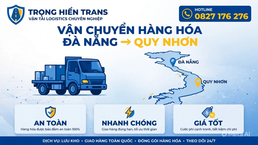 chành xe Đà Nẵng đi Quy Nhơn