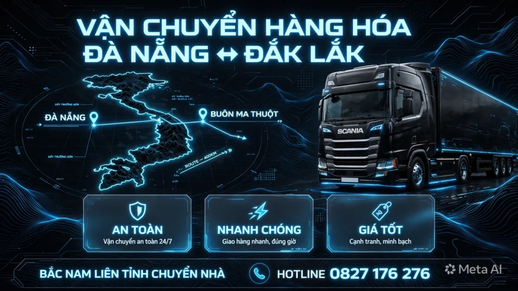 chành xe Đà Nẵng đi Đắk Lắk