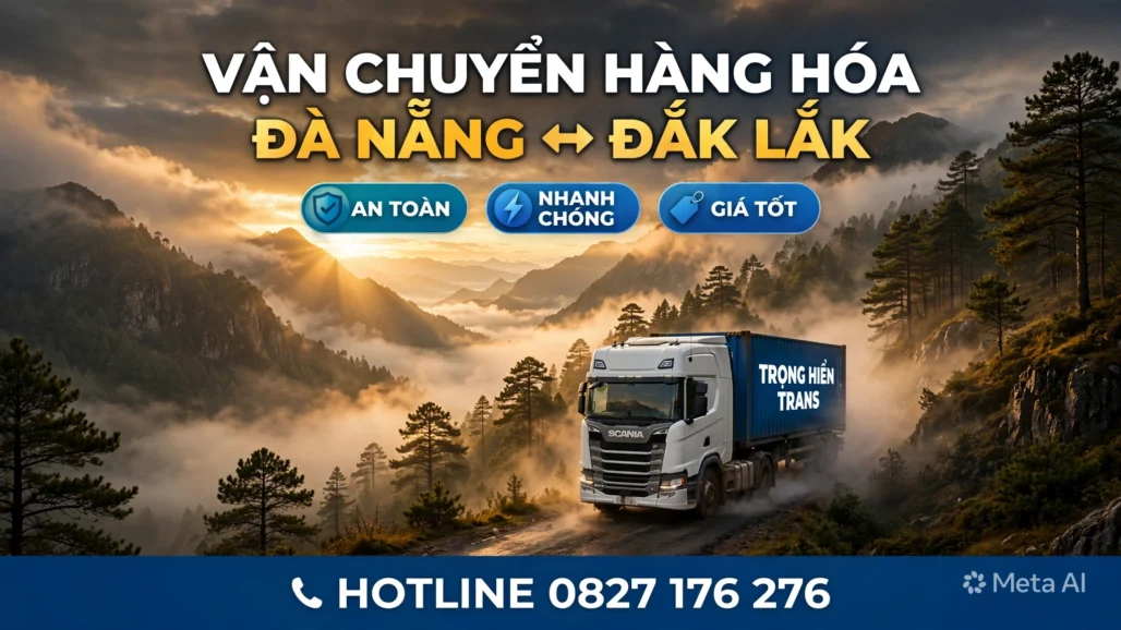 vận chuyển hàng Đà Nẵng đi Đắk Lắk