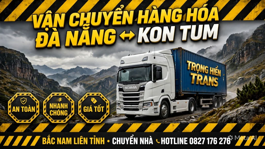 Dịch vụ gửi hàng Đà Nẵng đi Kon Tum