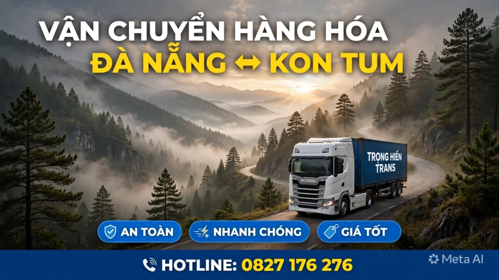 gửi hàng Đà Nẵng đi Kon Tum giá rẻ