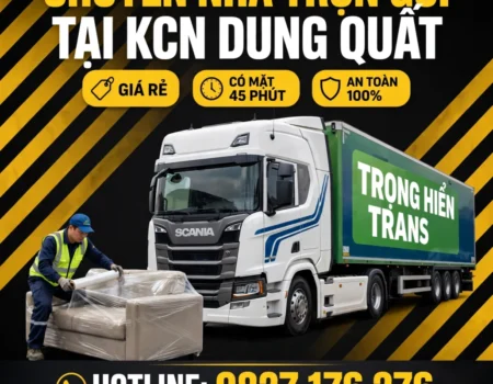 chuyển nhà trọn gói tại KCN Dung Quất