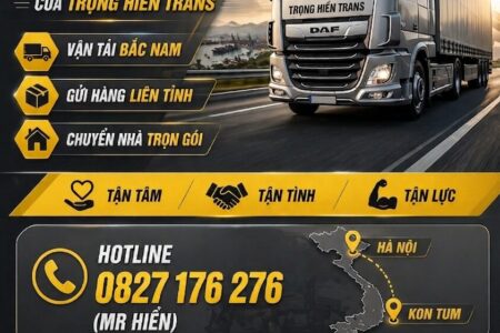 vận chuyển hàng Kon Tum đi Hà Nội