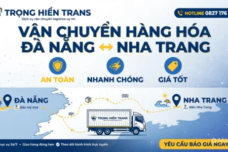 Dịch vụ gửi hàng Đà Nẵng đi Nha Trang